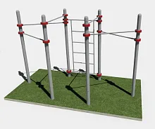 Шведская стенка и «два треугольника» для улицы