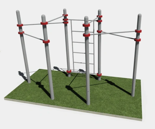 Шведская стенка и «два треугольника» для улицы