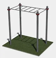 Уличный рукоход