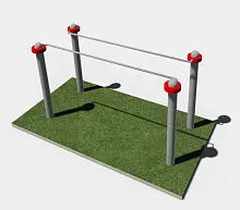 Брусья параллельные, тренажер для инвалидов колясочников