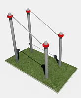 Брусья параллельные в подъем, тренажер для инвалидов колясочников 